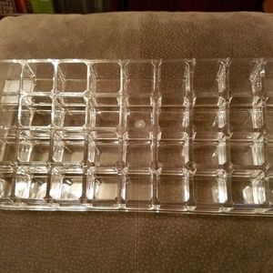 Heavy Acrylic Tiered Lipstick Organizer